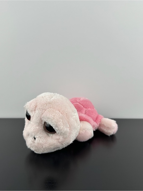 Russ Berrie Other - Russ Berrie RARE Lil Peepers Pink Splash Turtle 5” Plush Peeper Squeaker Toy